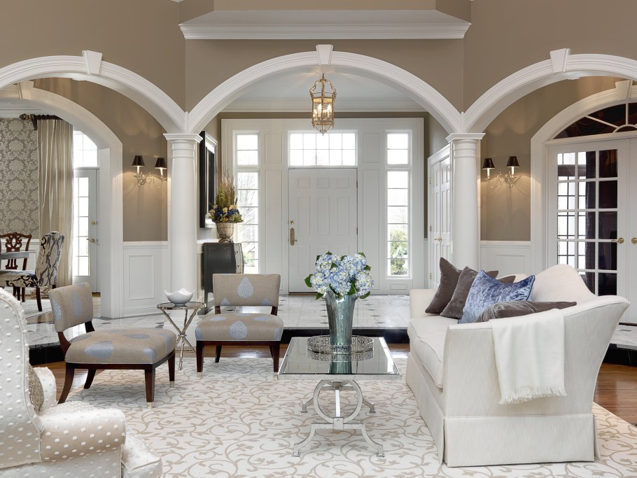 Арка в гостиной