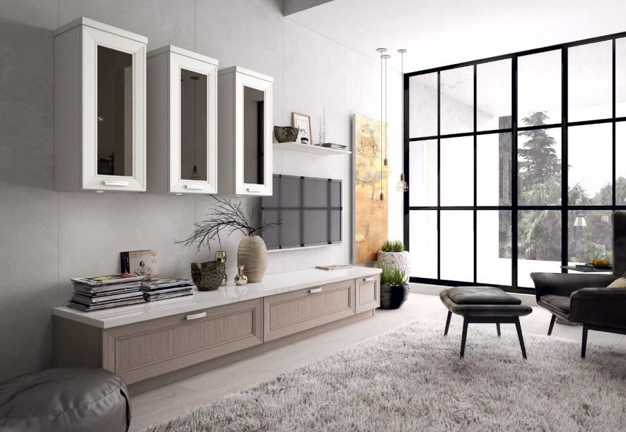 Гостиная Римини Явид дуб