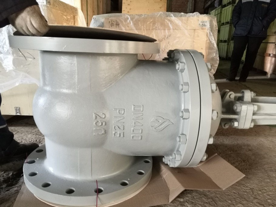 Задвижка ду400 ру25 30с964нж