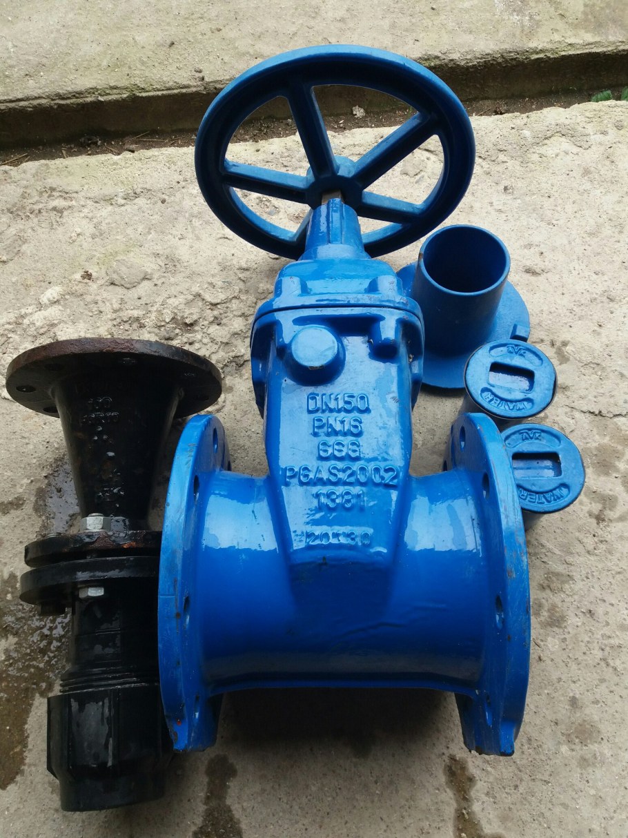 Задвижка abra-a40-16g-150 dn150 pn16