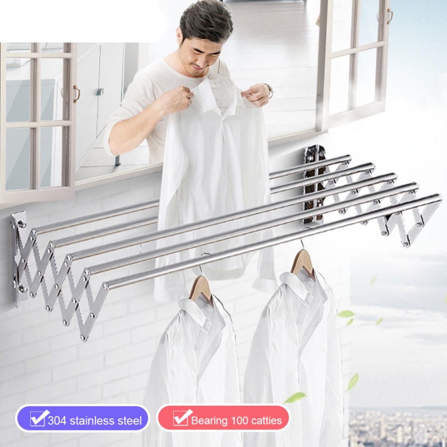 Стеллаж для ванной Laundry Rack Stainless Steel