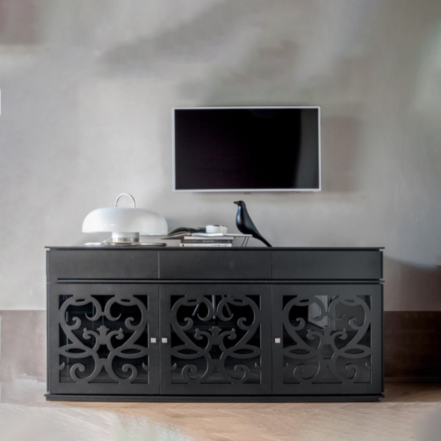 Буфет Tonin casa коричневый Coated Modern