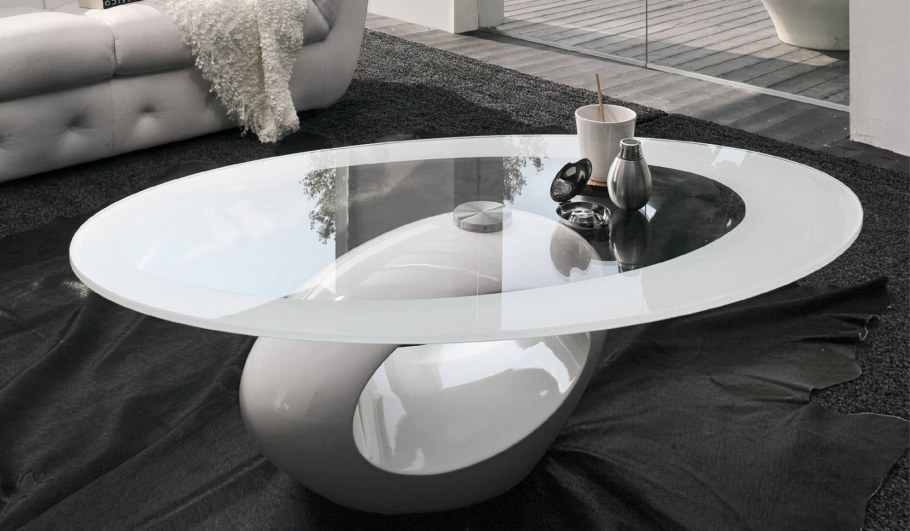 Стол журнальный Signal Etna (белый)