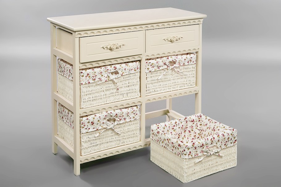 Комод Secret de Maison «banc» (банк) 4312 с 2-мя ящиками (белый)