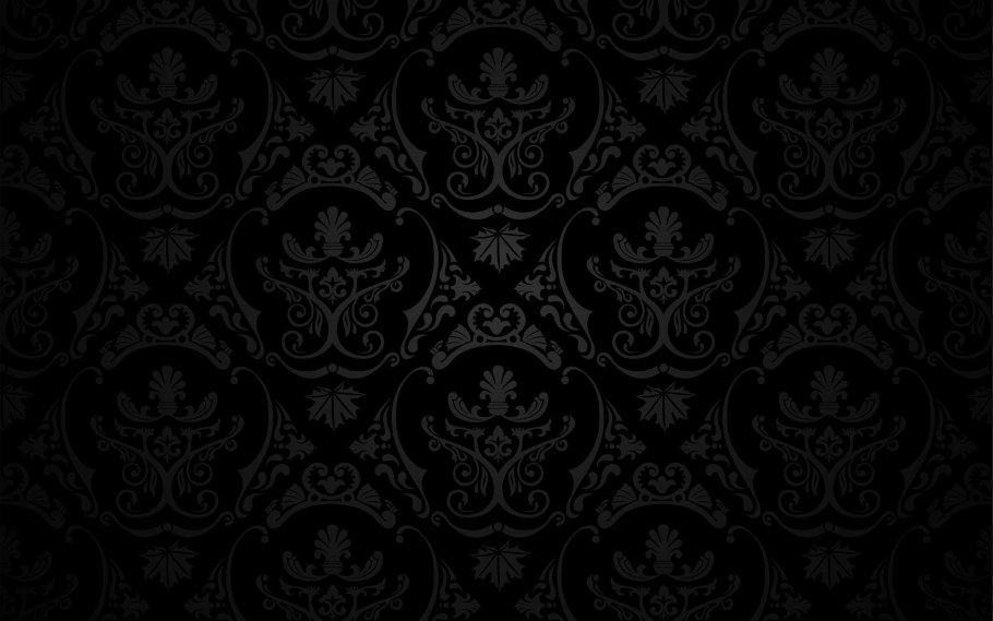 Орнамент на черном фоне