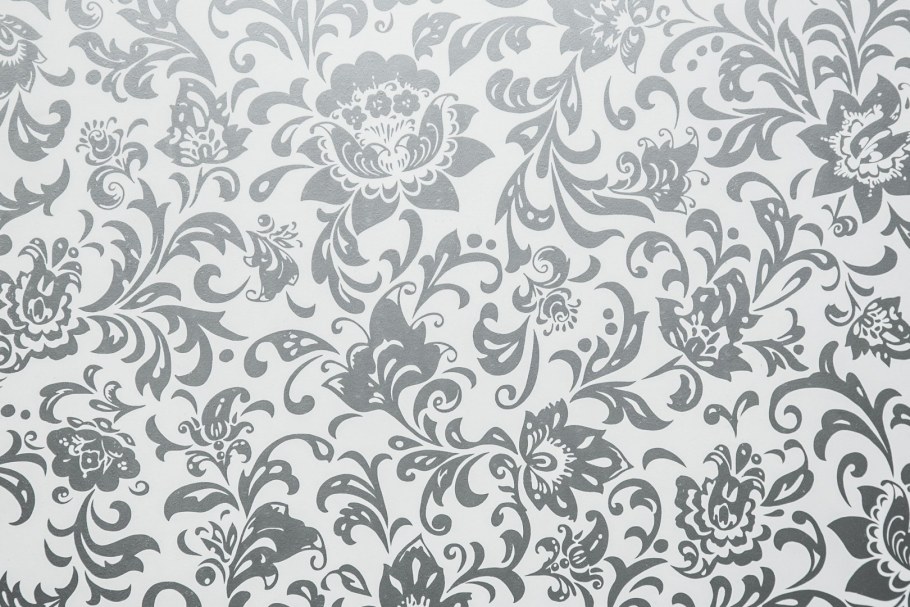 Панель ПВХ Требити Порато узоры серебро