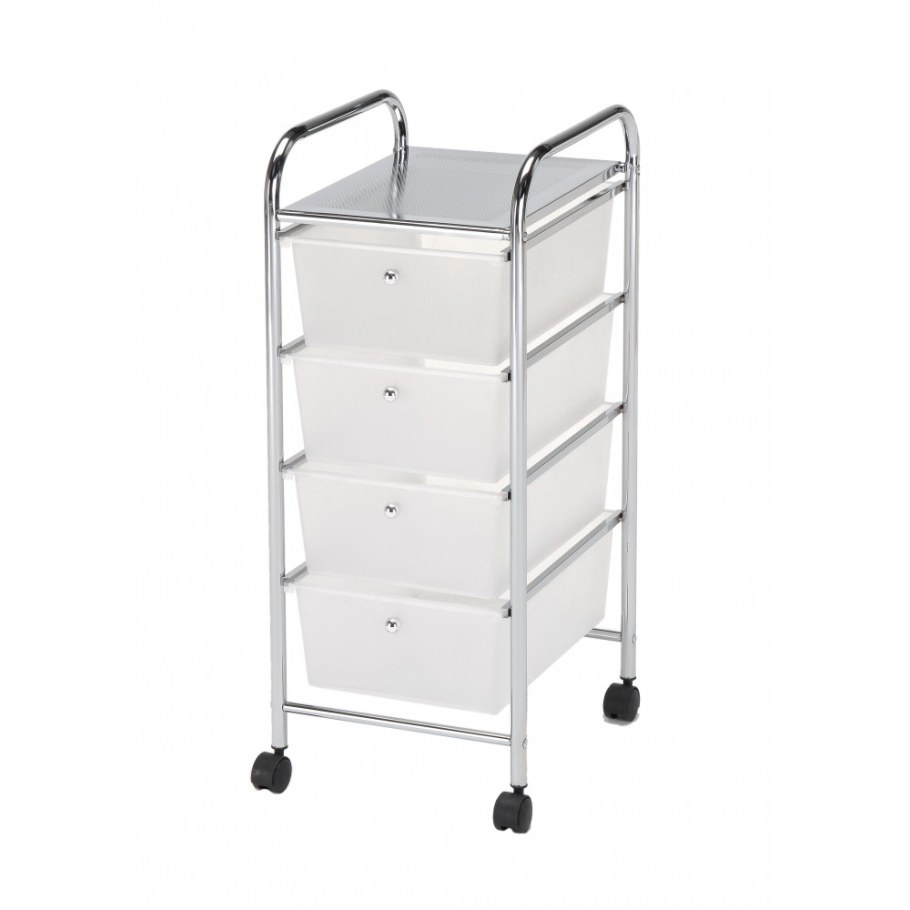 Этажерка SR-45-455-Grey, 10 секц., металл, пластик, 33х39х97 см