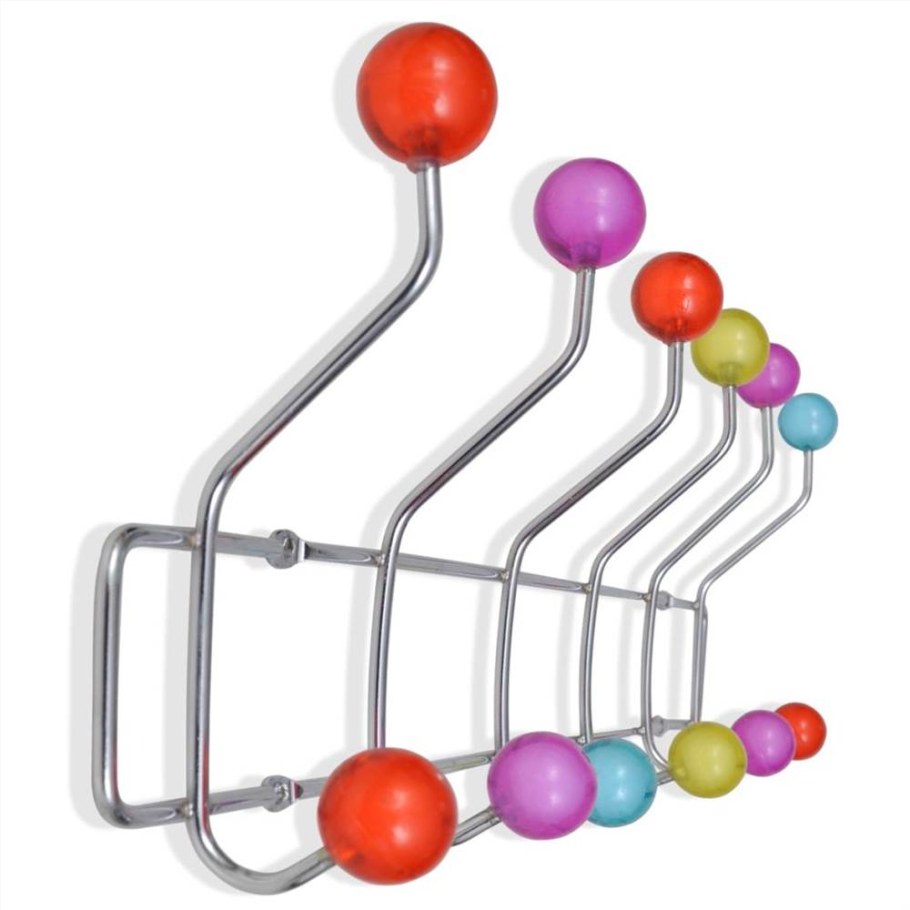 Вешалка настенная разноцветная