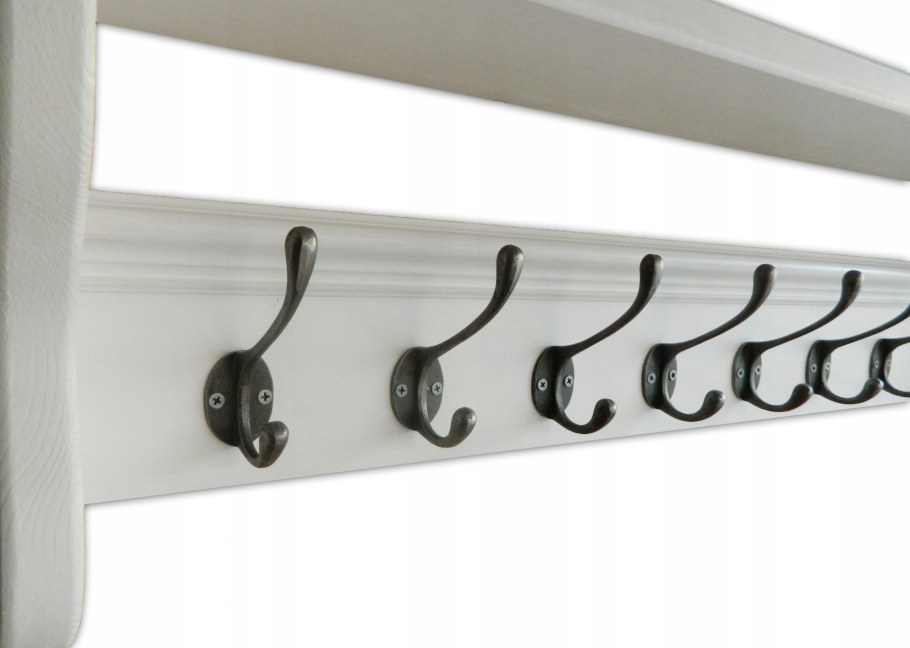 Вешалка для одежды 5 крючков с полкой черный муар b8613 нар