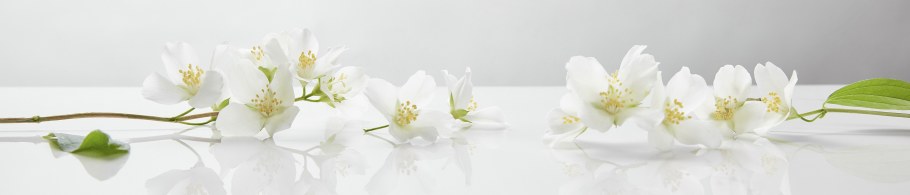 Фартук кухонный МДФ 610х2800 мм Жасмин в интерьере