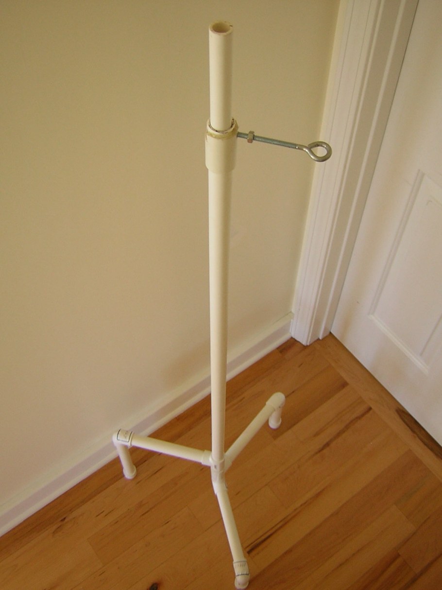 Штатив для софтбокса из ПВХ труб