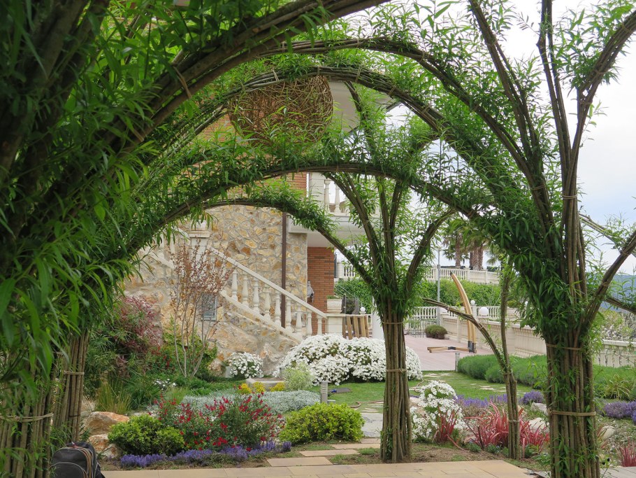 Пергола Берсо в ландшафтном дизайне
