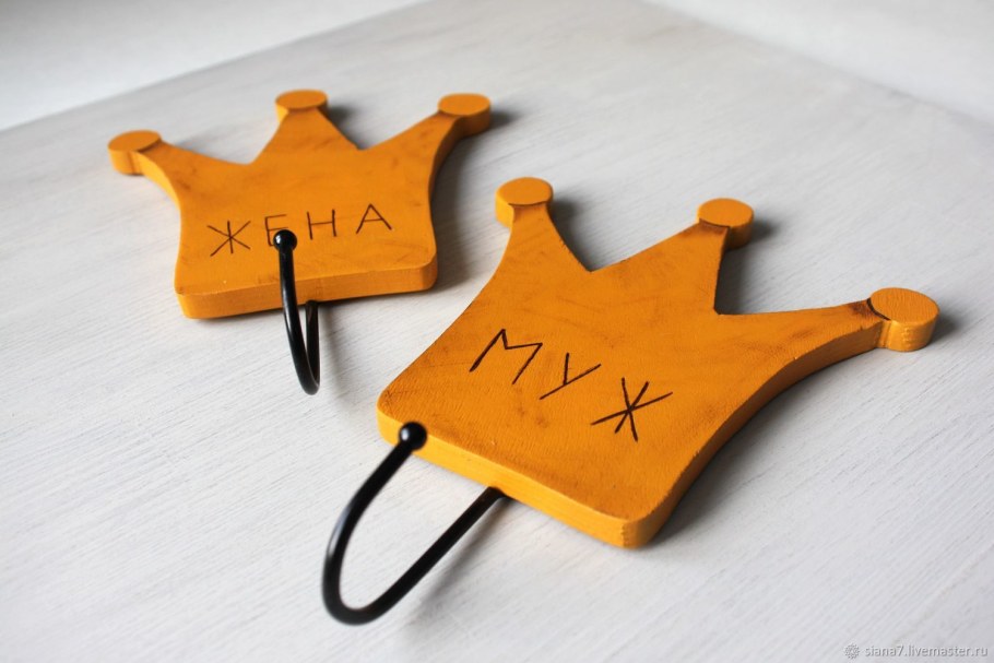 Вешалка "корона"