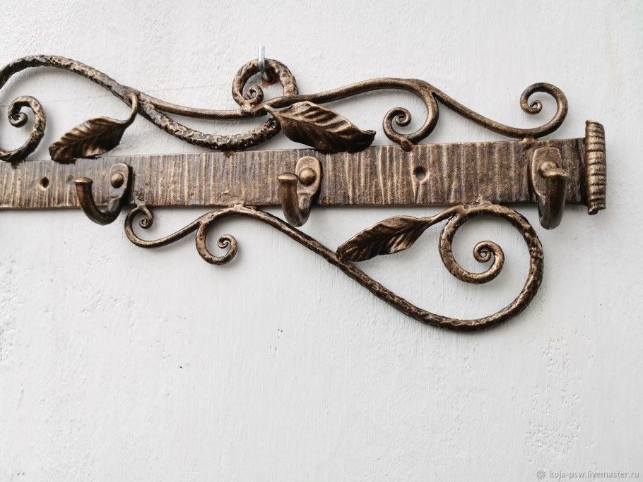 Вешалка листок 6 кр.