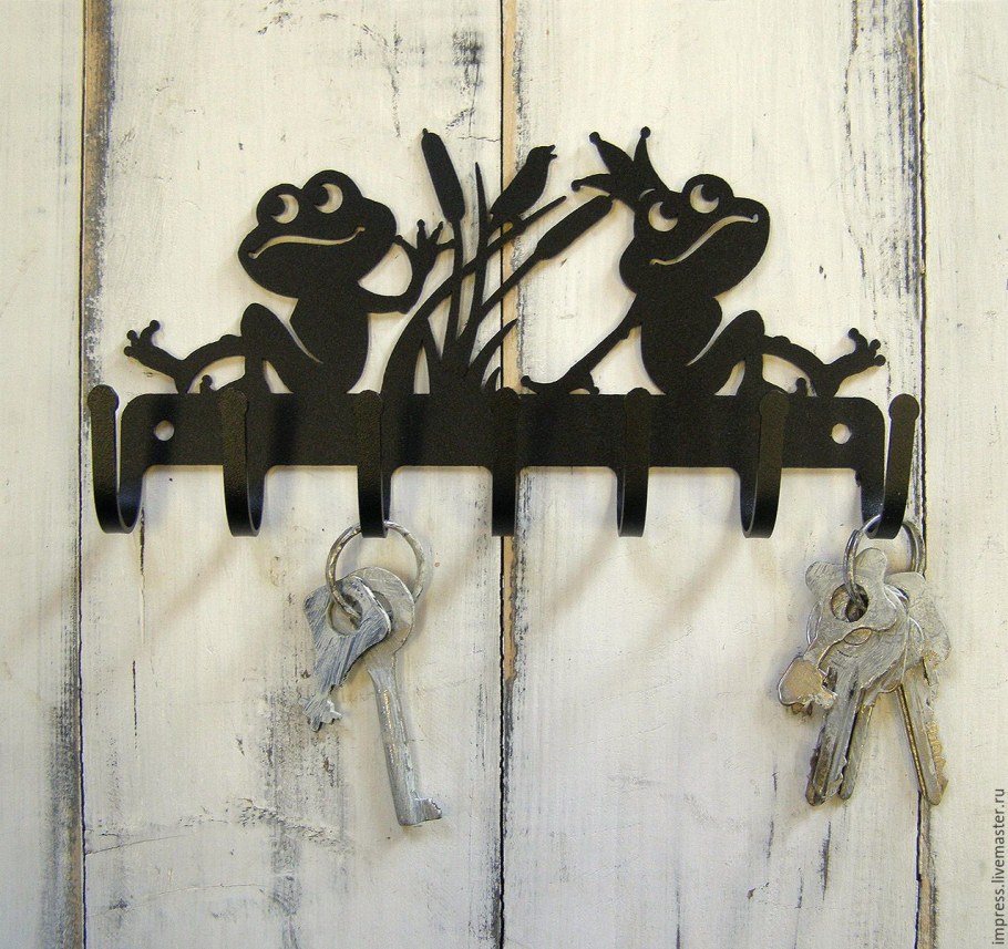Вешалка для ключей из металла