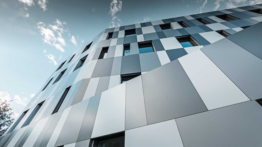 Алюминиевый композит фасад