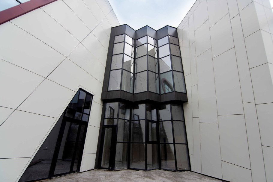 Композит алюкобонд фасад