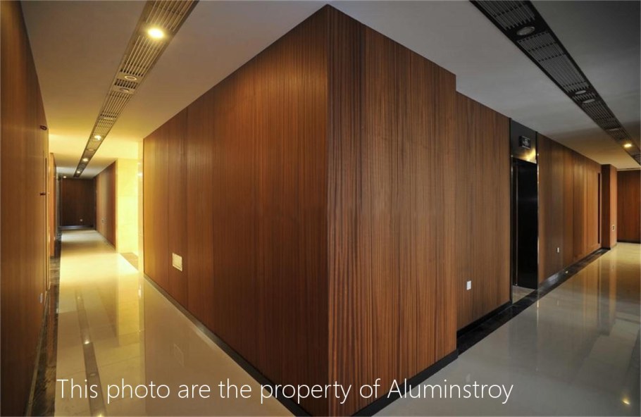 Алюминиевые панели в интерьере