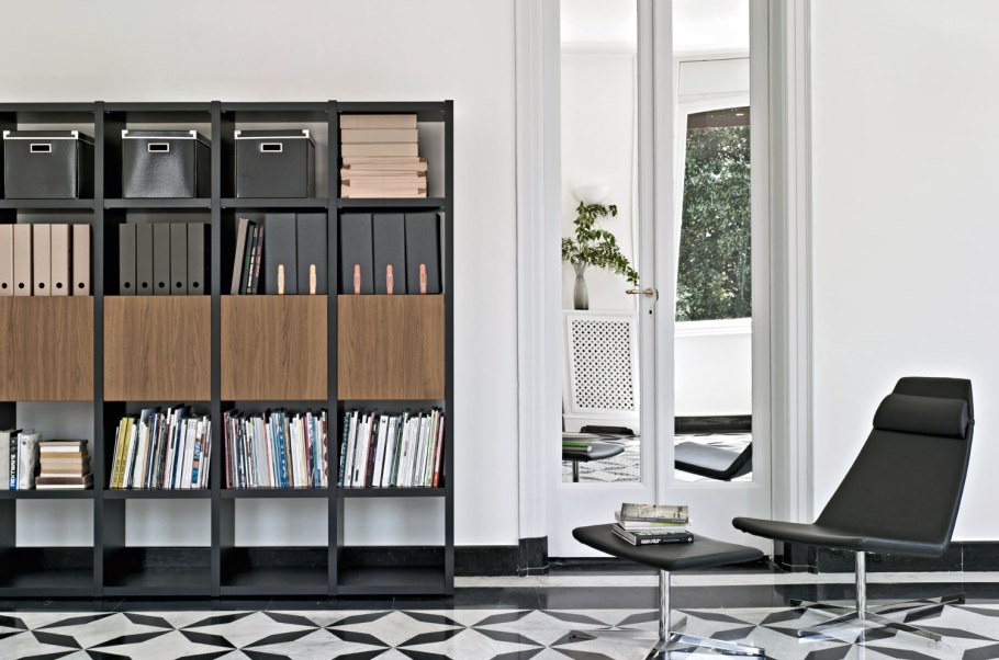 Стеллажи для офиса деревянные открытые