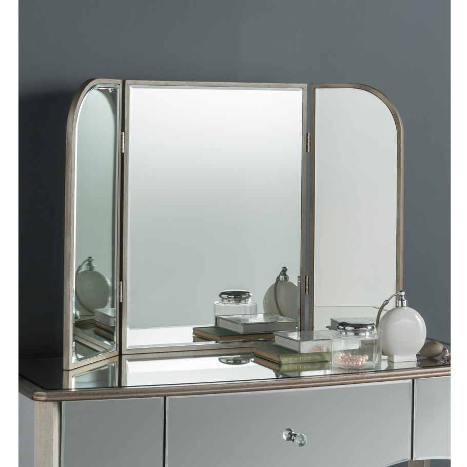 Зеркало тройное для туалетного столика