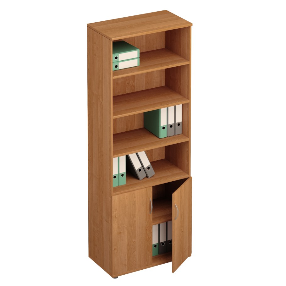 Шкаф офисный 800х400х1910мм цвет ольха а-23/01.2