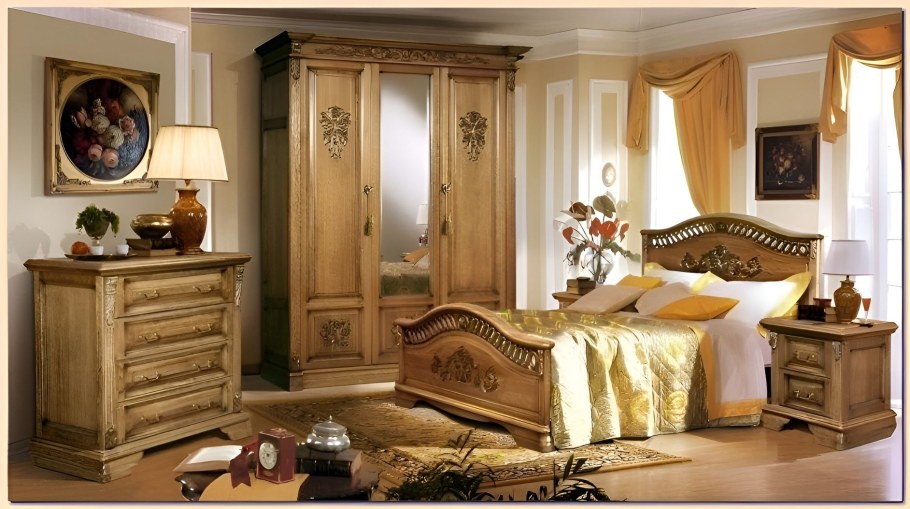 Спальня Розмари массив дуба