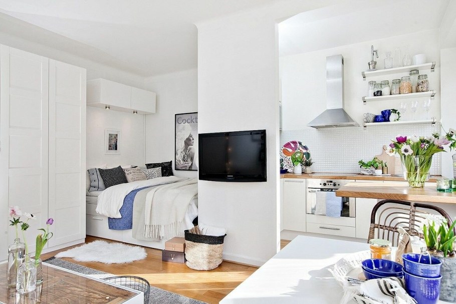 Кухня спальня