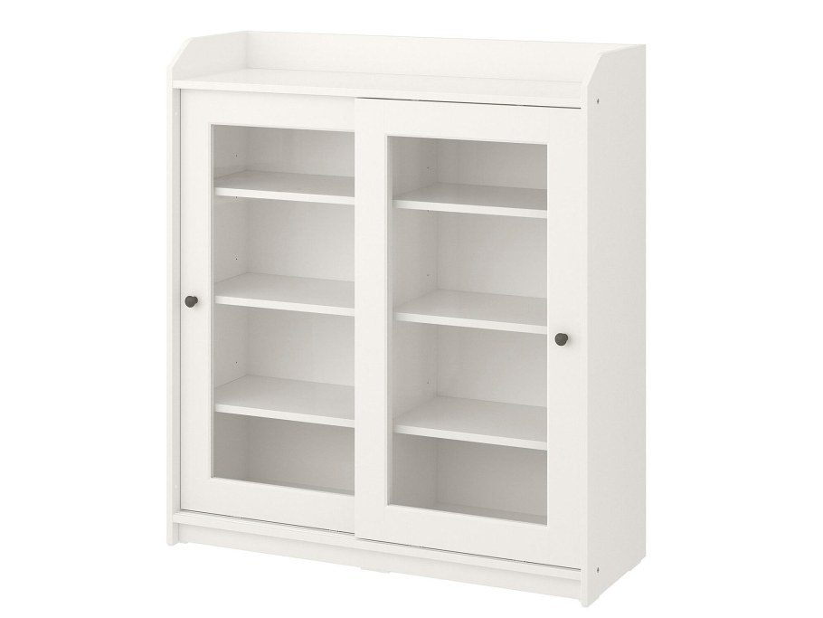 Hauga Хауга шкаф-витрина, белый105x116 см