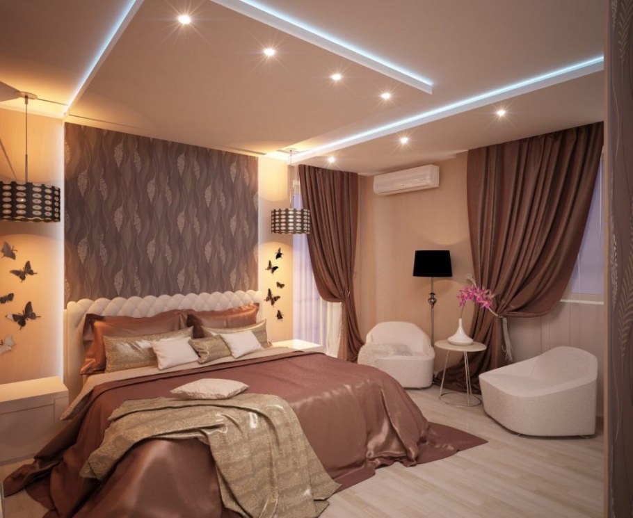 Кровать над потолком