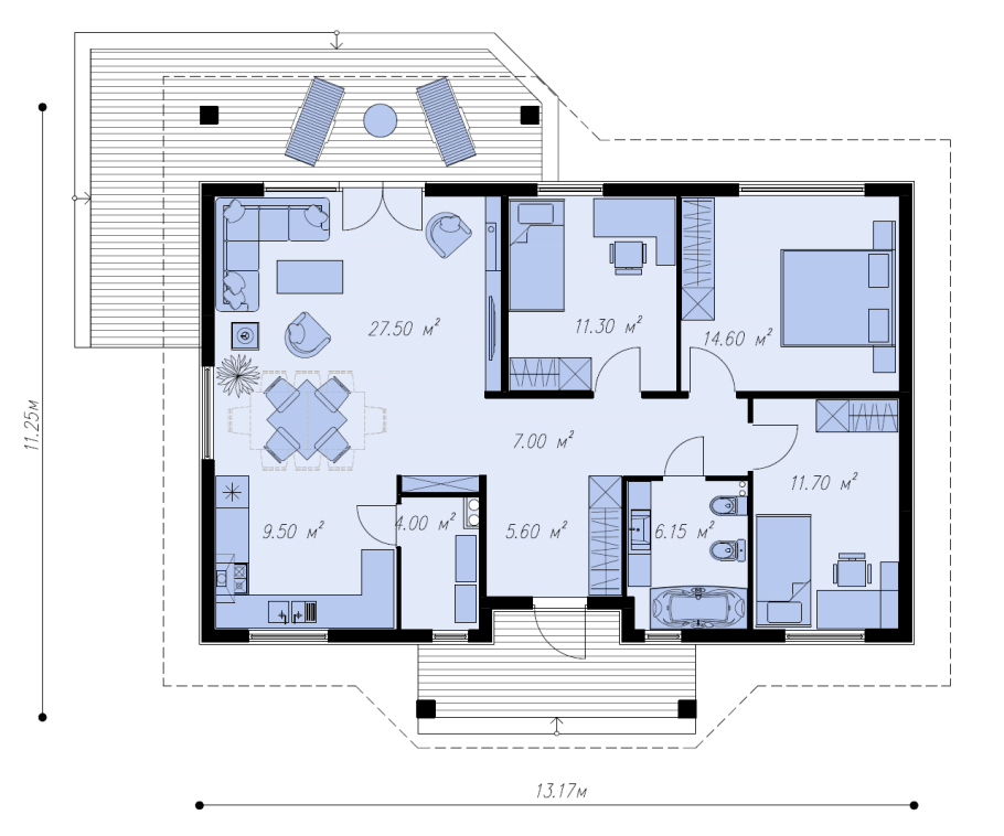 Планировка дома z7v2
