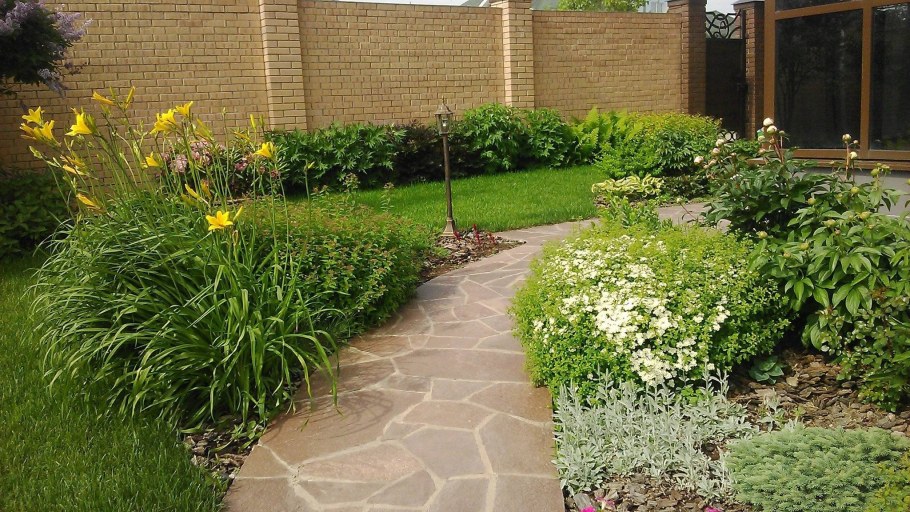 Рабатка бордюр миксбордер