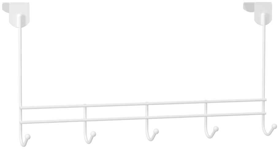 Вешалка надверная "Нота 5" (белый) ВНД 310 Б