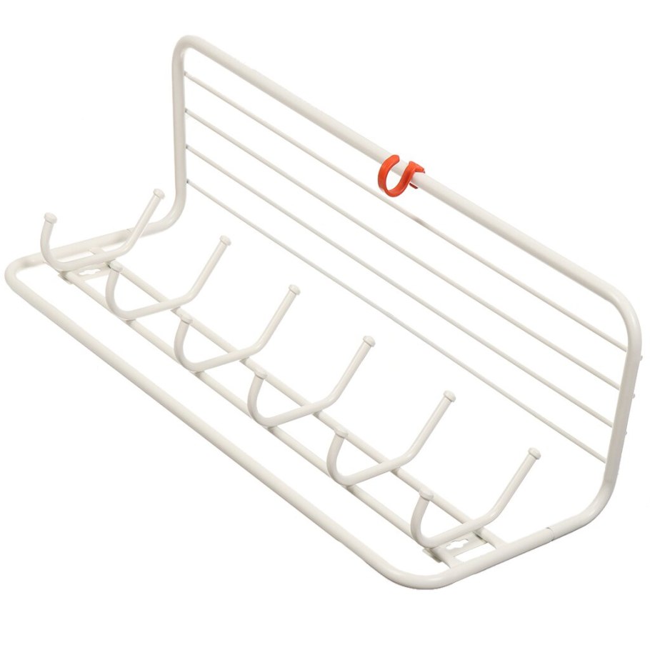 Garden story вешалка с полкой Ажур 60 см (белый)