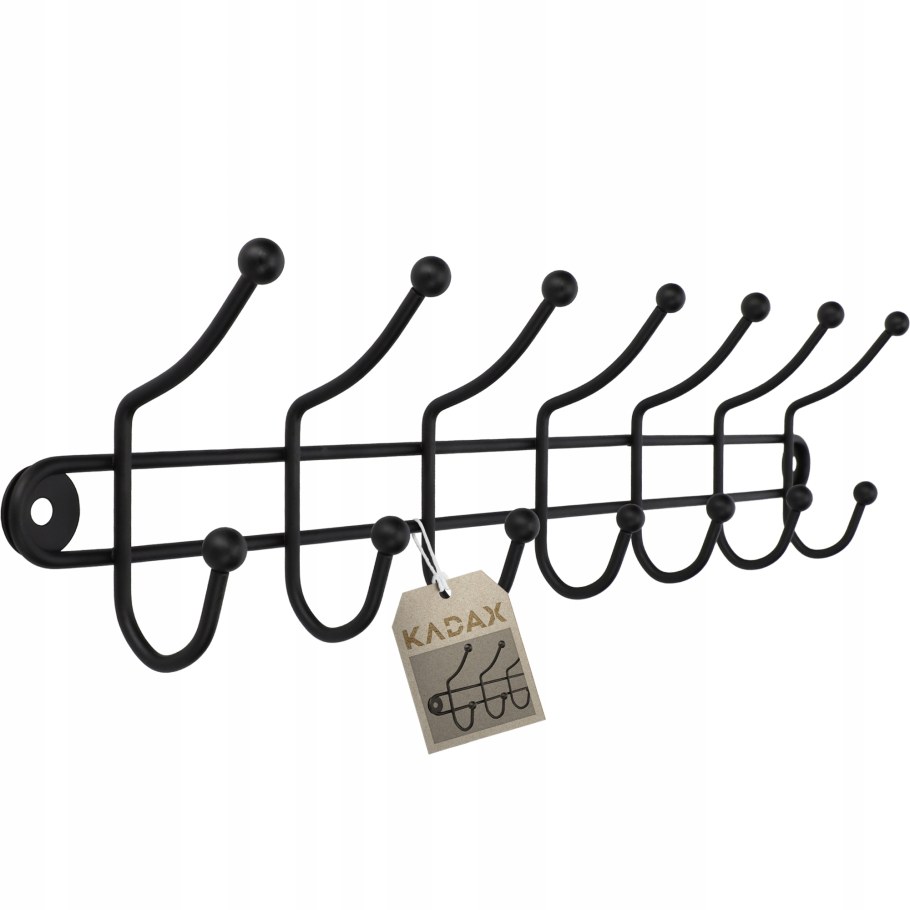 Вешалка на 7 крючков настенная