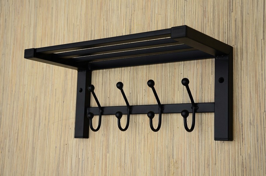 Вешалка настенная 40см с полкой 17803,30459