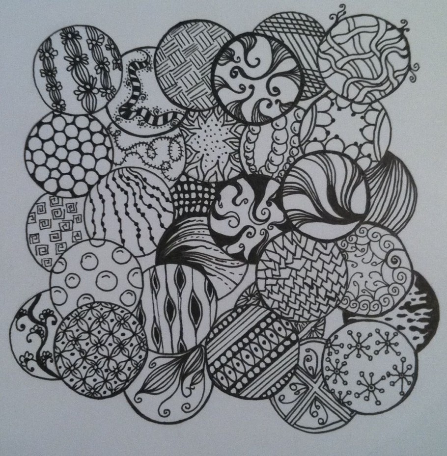 Двойной дудлинг для дошкольников