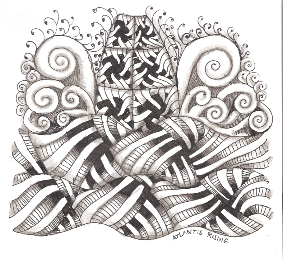 Tangle узор что это