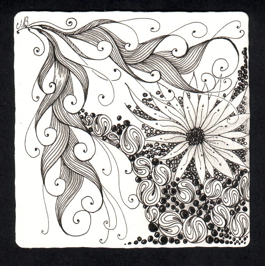 Зентангл плитки