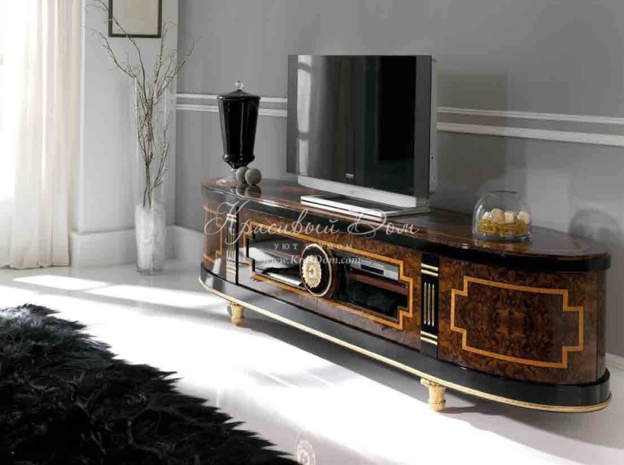 ТВ тумба овальная Италия