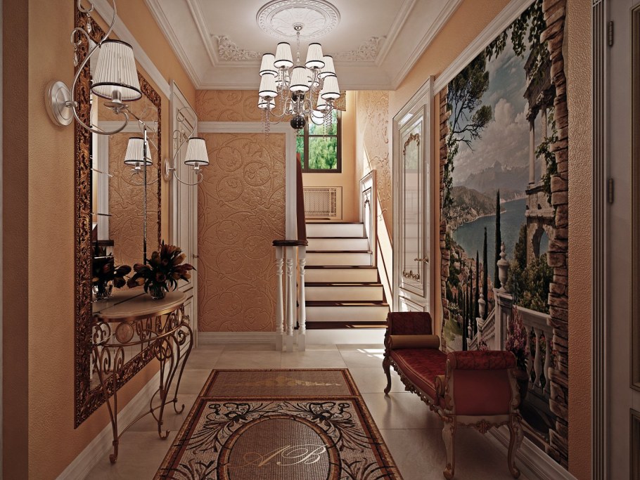 Красивый коридор