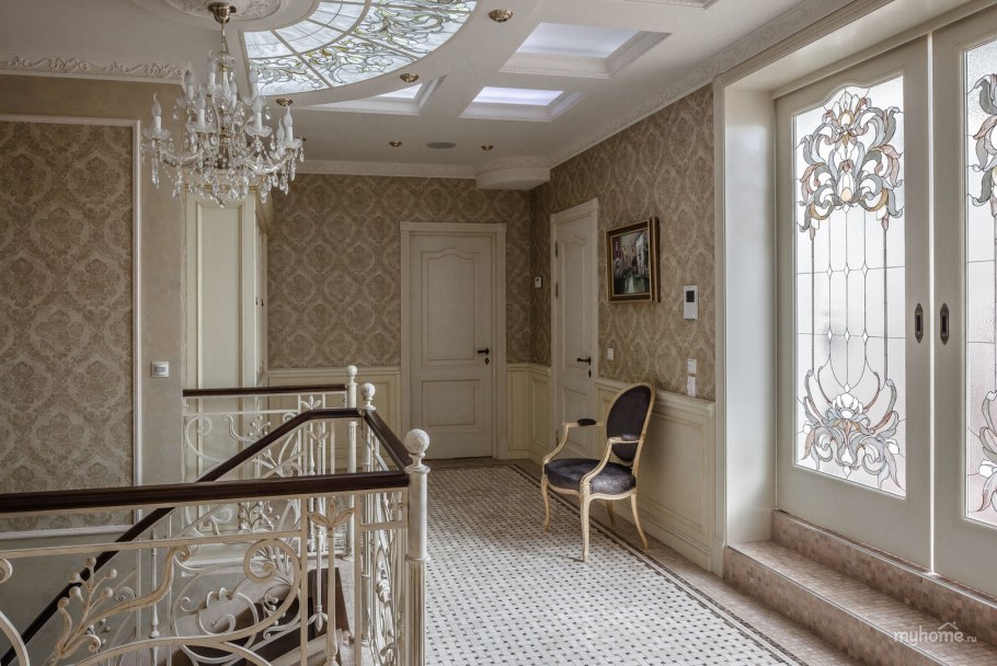 Вензеля в интерьере