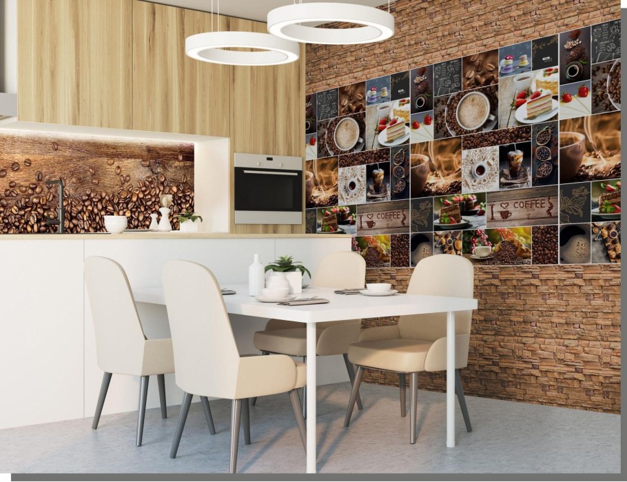 Панель ПВХ капучино