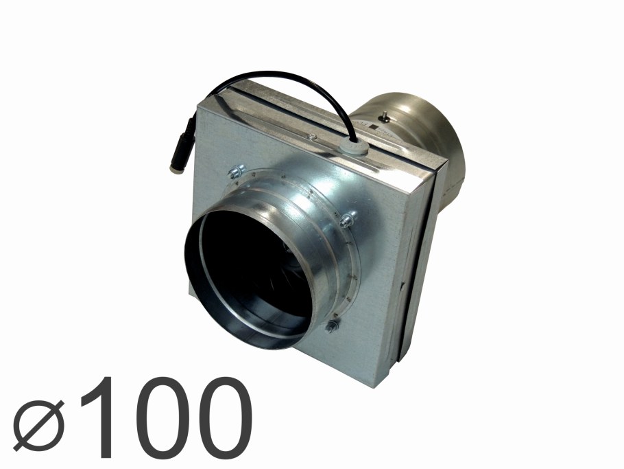 Канальный высокотемпературный жаростойкий вентилятор 2000 м3