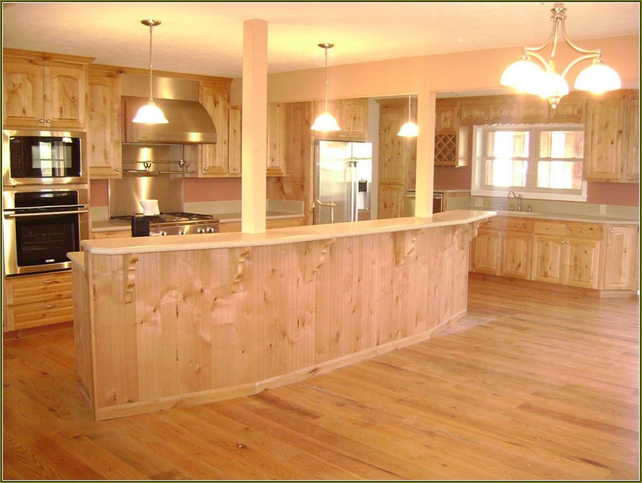 Clear Alder Wood Cabinets