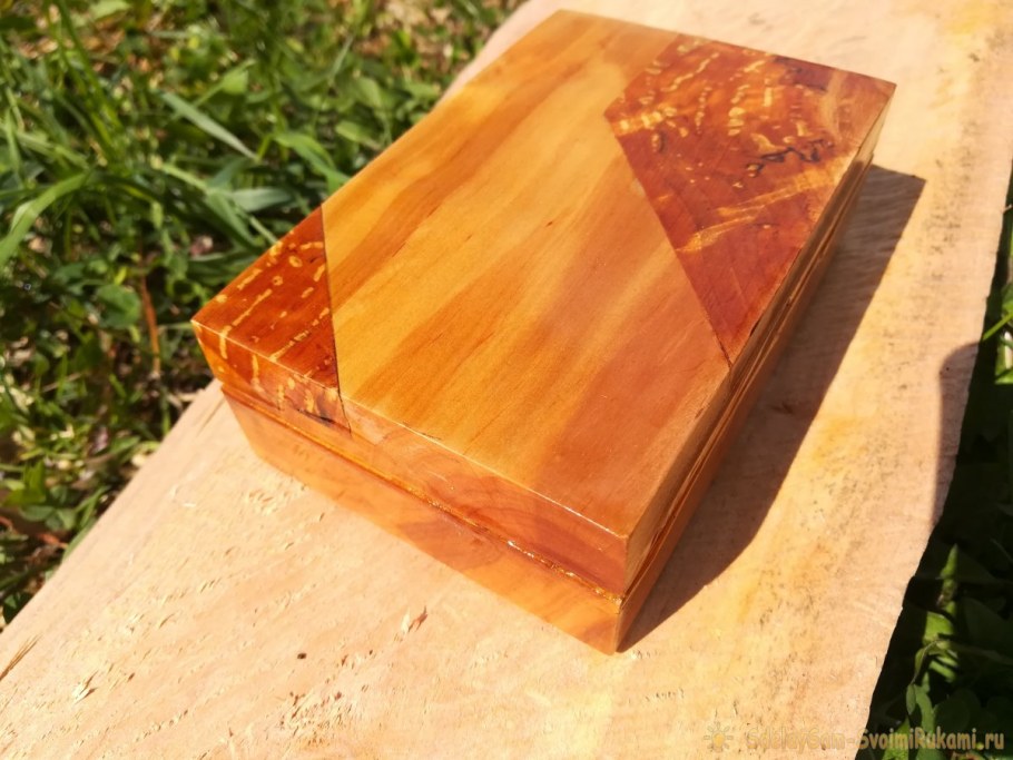 Шкатулка из Капа своими руками