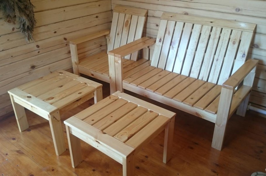 Лавка для бани