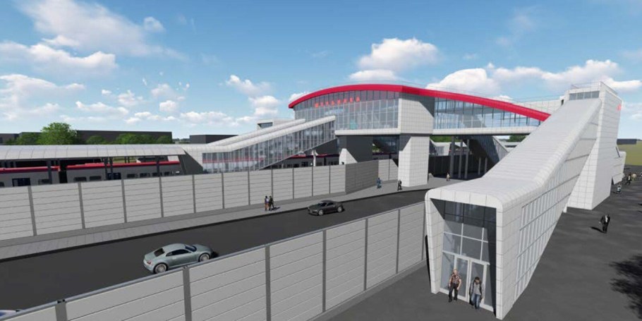 Реконструкция станции Щербинка МЦД