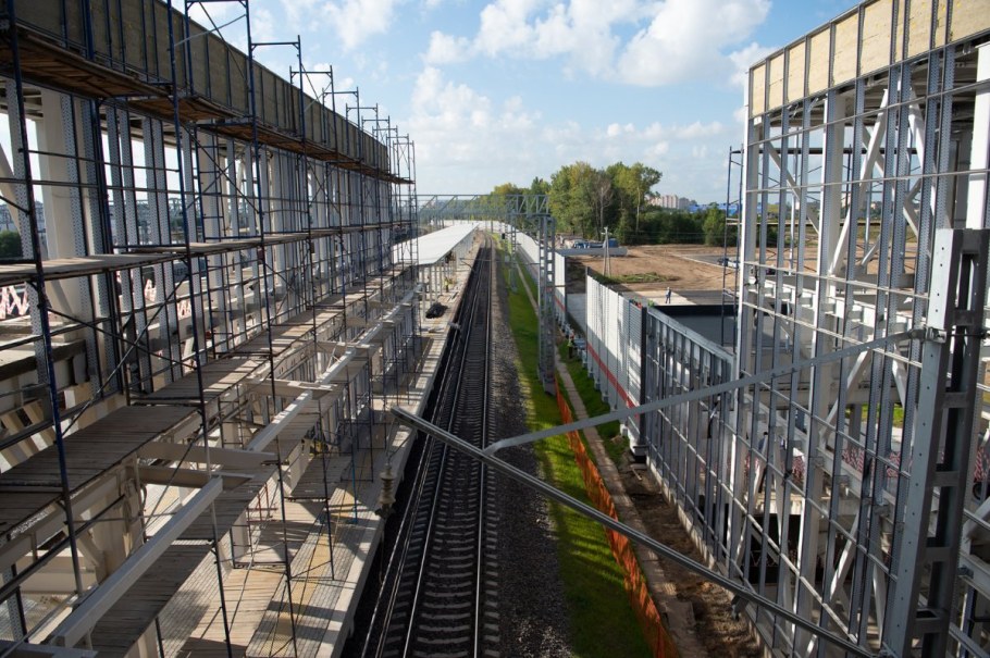 Станция Остафьево Щербинка