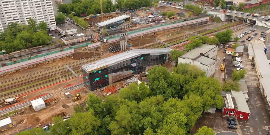 МЦД 4 Марьина роща