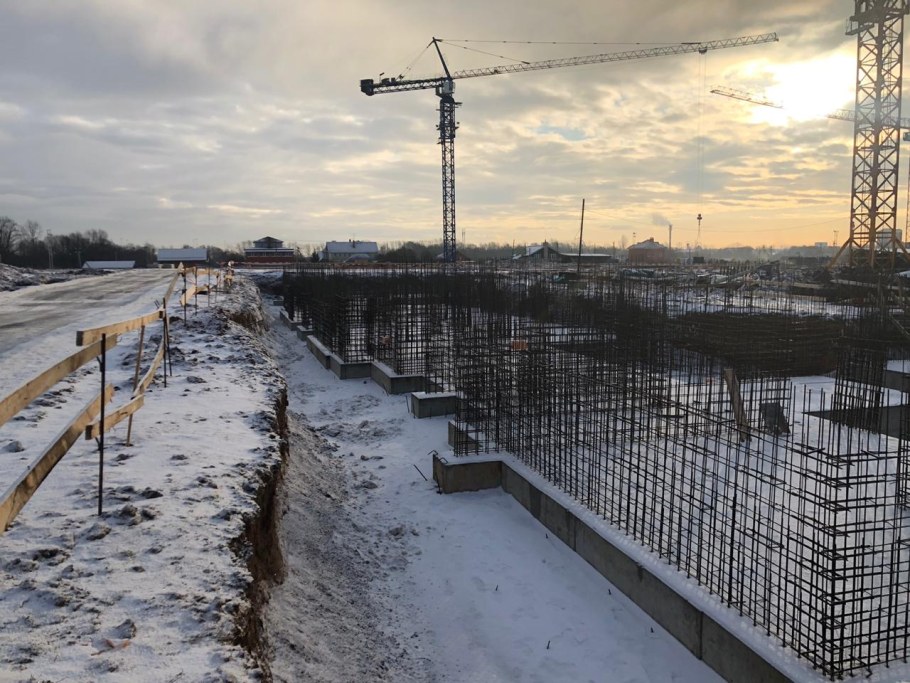 Новая Щербинка фото строительства